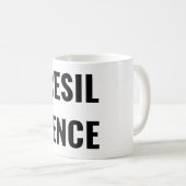 Tasse de RÉSILIENCE (Devant droit)