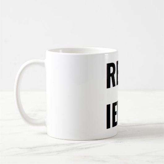 Tasse de RÉSILIENCE (Gauche)