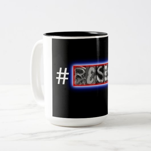 Tasse de #RESIST (Devant gauche)