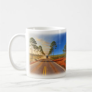 Tasse de retour à la maison sudiste sous le couche