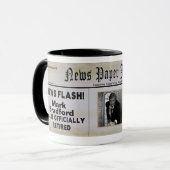 TASSE DE RETRAITE - INSERTION DE PHOTO - JOURNAL (Devant gauche)