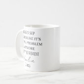 Tasse de retraite, tasse de café de retraite perso (Devant gauche)