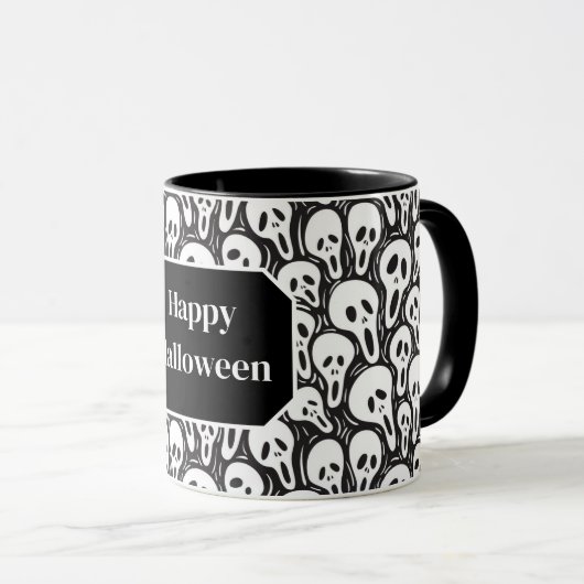 Tasse de revenant d'Halloween (Devant droit)