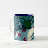 Tasse de rêverie de sirène de Koi (Devant gauche)