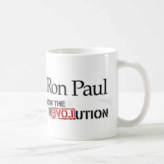 Tasse de révolution de Ron Paul (Droite)