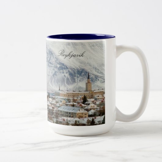 Tasse de Reykjavik Islande (Droit)
