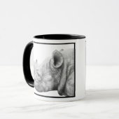 Tasse de rhinocéros (Devant gauche)