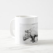 Tasse de rhinocéros d'Albrecht Durer (Devant gauche)