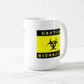 Tasse de risque biologique (Devant droit)