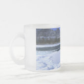 Tasse de rivière de loup blanc de patrouille de (Gauche)