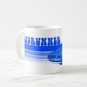 Tasse de Roadrunner de Plymouth (Devant gauche)