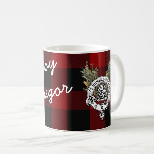 Tasse de Rob Roy MacGregor (Devant droit)