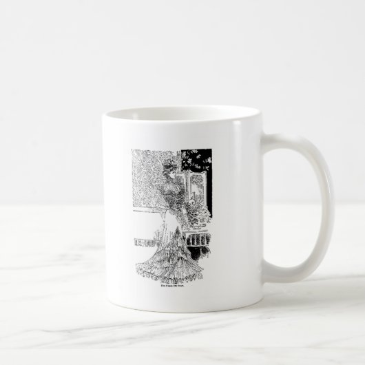 Tasse de robe de thé heure de 5h00 de 1899 (Droite)