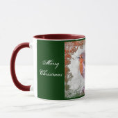 Tasse de Robin d'acclamation de Noël (Gauche)