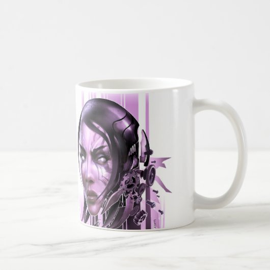 Tasse de RoboGirl AvatarsUnited (Droite)