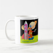 Tasse de robot d'espace (Gauche)