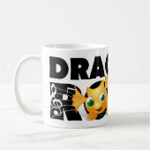 Tasse de roche de dragons (texte noir) (Gauche)