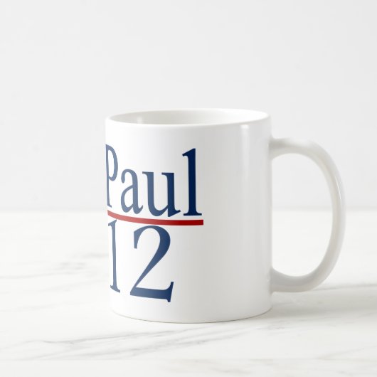 Tasse de Ron Paul 2012 (Droite)