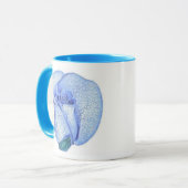 Tasse "de rose de bleu" (Devant gauche)