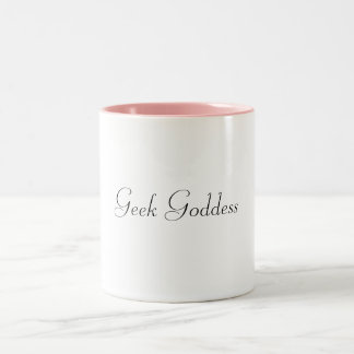 Tasse de rose de déesse de geek