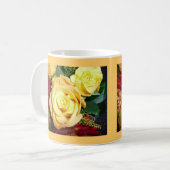 Tasse de rose jaune (Devant gauche)