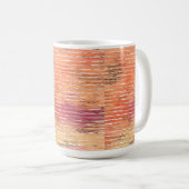 Tasse de roseaux rouges zen (Devant droit)