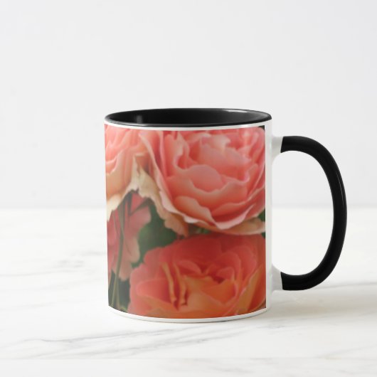 Tasse de roses de pêche (Droite)