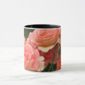 Tasse de roses de pêche (Centre)