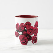 Tasse de roses rouges (Centre)