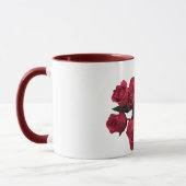 Tasse de roses rouges (Gauche)