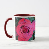 Tasse de roses rouges (Gauche)