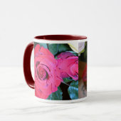 Tasse de roses rouges (Devant gauche)
