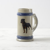 Tasse de rottweiler (Devant droit)