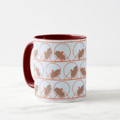 Tasse de roue de hamster (rouge) (Devant gauche)