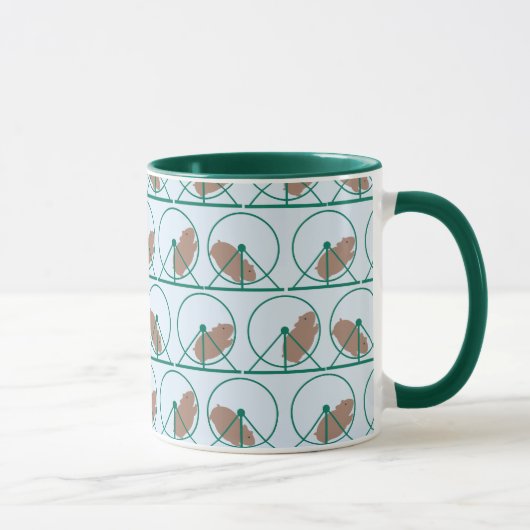 Tasse de roue de hamster (vert) (Droite)