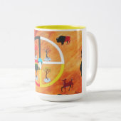 Tasse de roue de médecine (Devant droit)