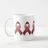 Tasse de ruban de conscience de Bourgogne (Gauche)