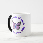 Tasse de ruban de conscience de rhumatisme (Devant gauche)