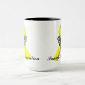 Tasse de ruban de papillon de conscience de (Centre)