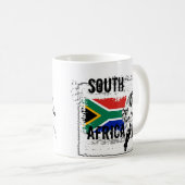 Tasse de rugby de l'Afrique du Sud (Devant droit)