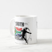 Tasse de rugby de l'Afrique du Sud (Devant gauche)