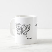 Tasse de Rumi de mite et de flamme (Devant gauche)