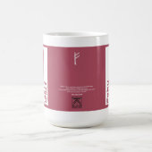 Tasse de Rune : : Fehu (Centre)