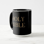 Tasse de "Sainte Bible" (Devant gauche)