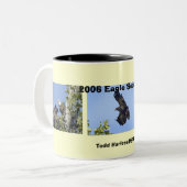 Tasse de saison d'Eagle de deux tons (Devant gauche)