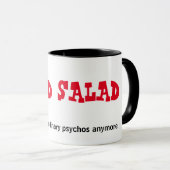 Tasse de salade de mot (Devant droit)