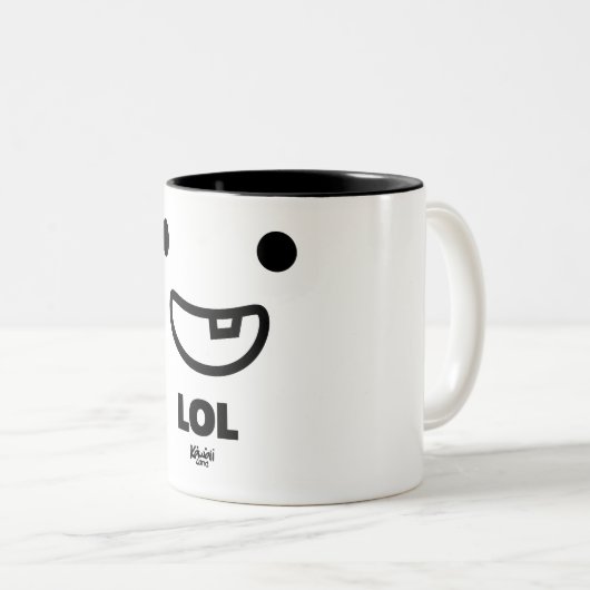 Tasse de salle LOL de Momo (Devant droit)