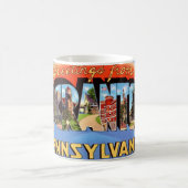 Tasse de salutation vintage Scranton PA (Centre)