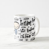 Tasse de salutations (Devant droit)