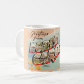 Tasse de salutations de Caroline du Nord (Devant gauche)